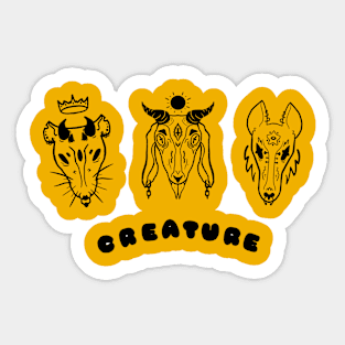 Creature (small) Sticker